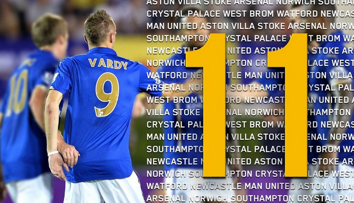 英超历史单一球员对同一球队全败纪录：莱诺对曼城13场全败第3